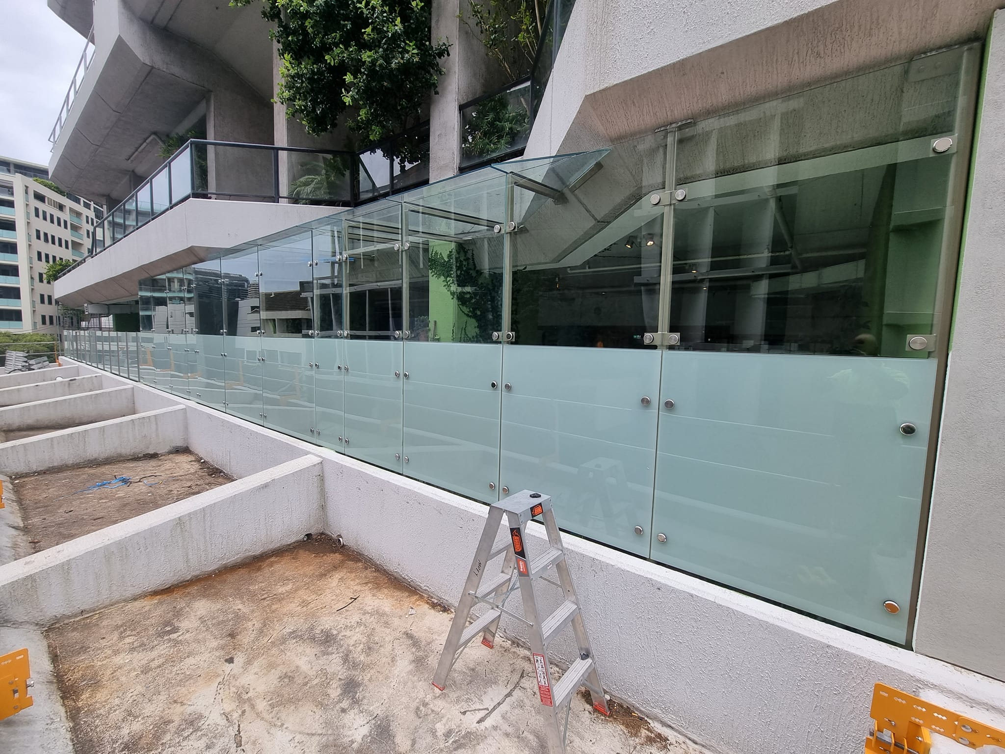 Glass Partition
